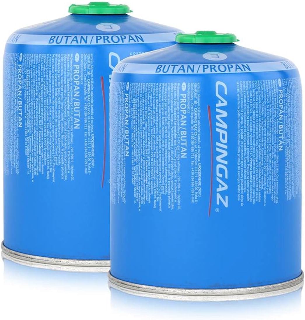 Cartouche de gaz Campingaz CV470 Plus 450g - Gaz butane/propane (lot de 2)