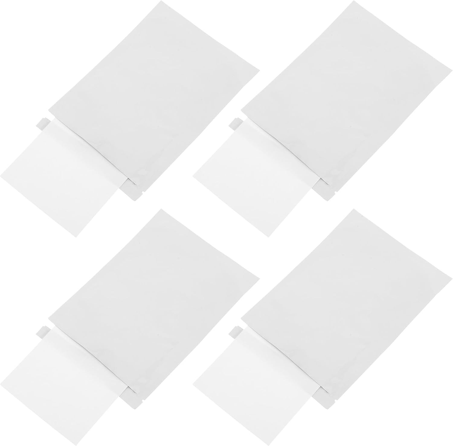 Cartes de Nettoyage Portable Lot de 4 Élimine Poussière et Huile, Prévient Erreurs de Lecture pour Lecteur de Cartes IC Bureaux Financiers