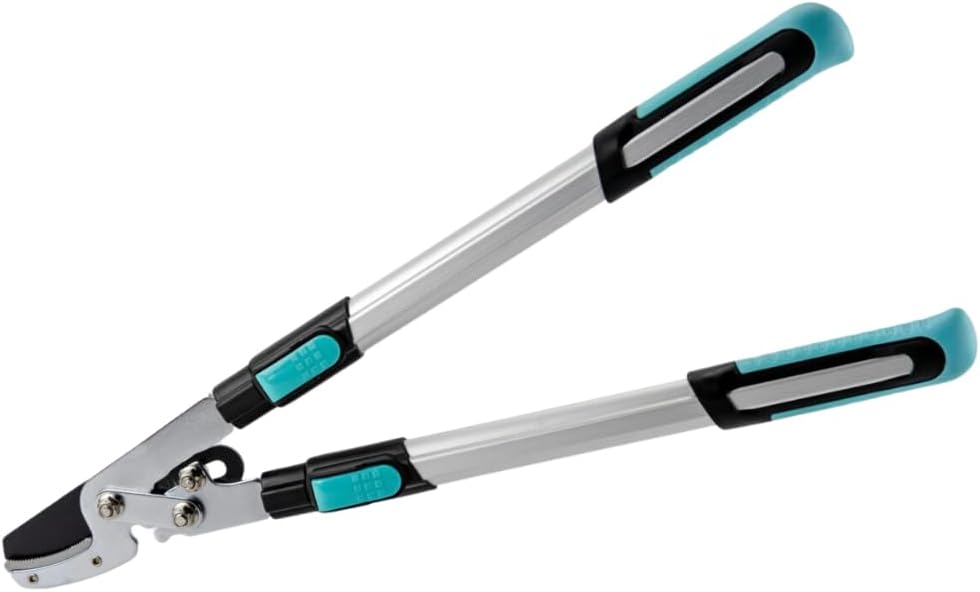 Coupe branche lame enclume - Suan - Manche télescopique - Dimensions : 88,5 x 30,5 x 3 cm