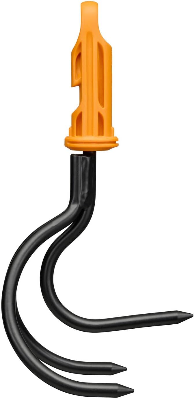 Fiskars OneClick Cultivateur, Accessoire pour Ameublir et Aérer Le Sol