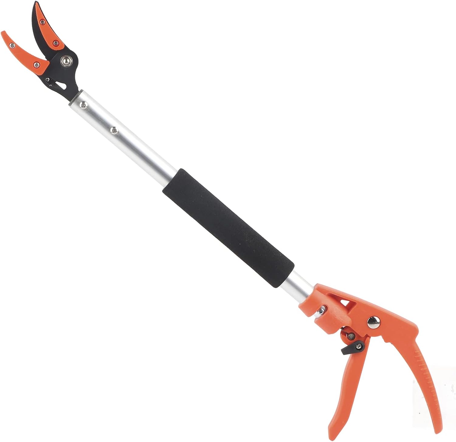 Haofy Coupe-Ciseaux pour Cueilleur de Fruits avec Lames Incisives, Coupe Longue Portée et Sécateur de Contournement pour Tailler, Cueillir des Fruits