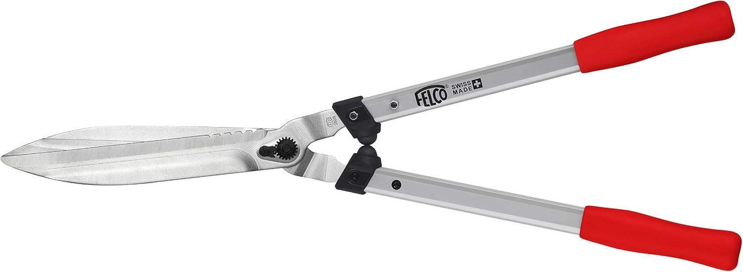 FELCO 250-63 Taille-haies (longueur 63 cm, poignées en aluminium en I, lames avec revêtement chromé)