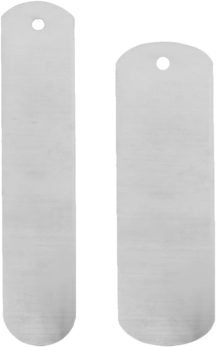 UKCOCO 2 Pièces Planche à Chaussettes Métalliques Argenté
