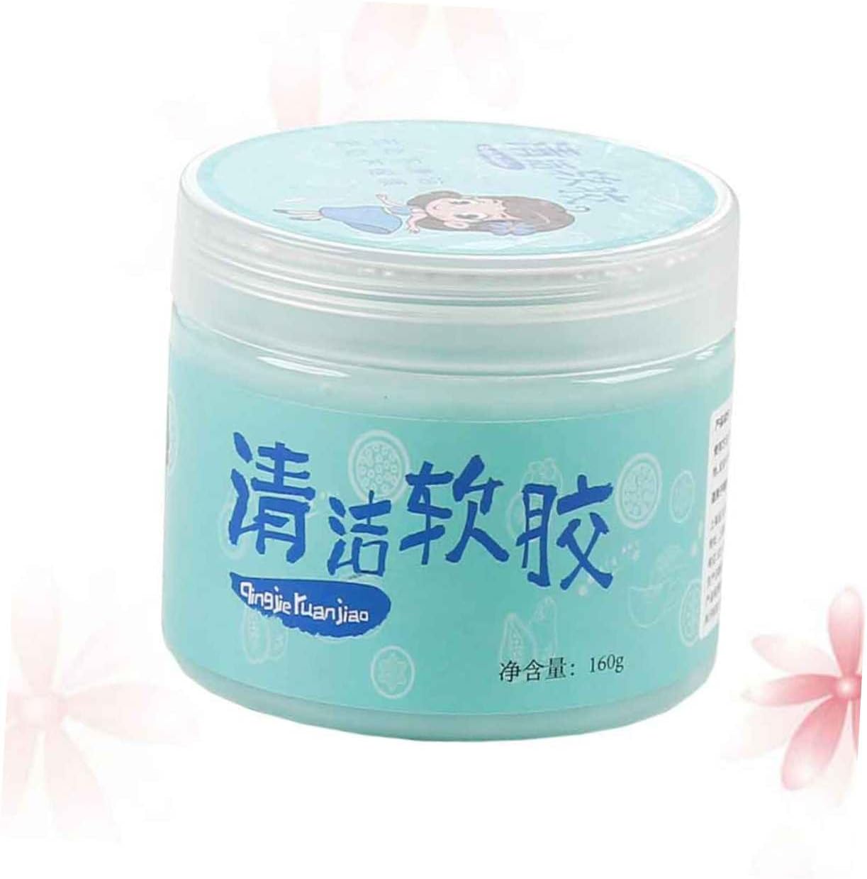 Gel Nettoyant Argile de Nettoyage pour Clavier Réutilisable en Gomme Végétale Léger pour Éliminer Poussière et Boue pour Bureau et Maison