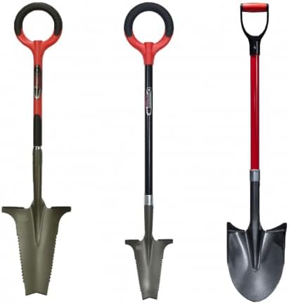 Rootslayer VENTEO - Pack robuste noir - Adulte - Jardin - Poignée solide