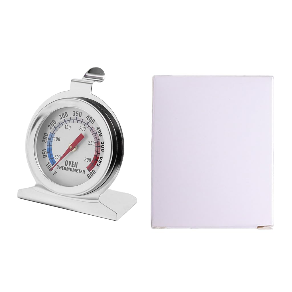 Thermomètre Four Acier Inoxydable 50-300°C Analogique Cuisson Viande Pizza