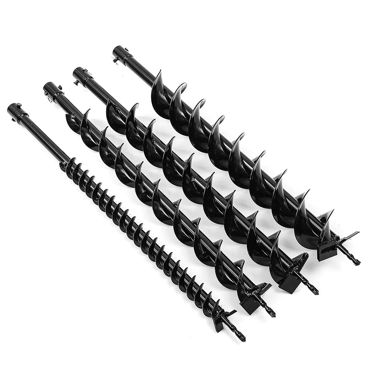 Perceuse à la terre de 800mm Dual Blade Foret Foret Boreuse de foreuse pour Earth Post-Post Trou Digger Outil Power Tool Accessoires 40/60 / 80 / 100mm Gaodpz (Hole Diameter : 80mm)