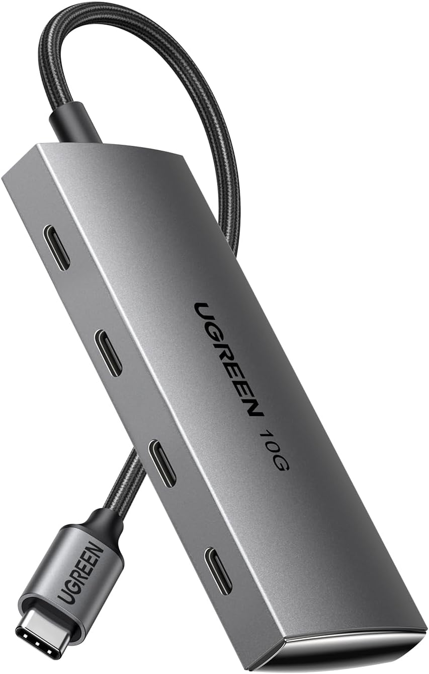 UGREEN 10Gbps Hub USB C 3.2 vers 4 Data Ports et PD 100W Charge Rapide