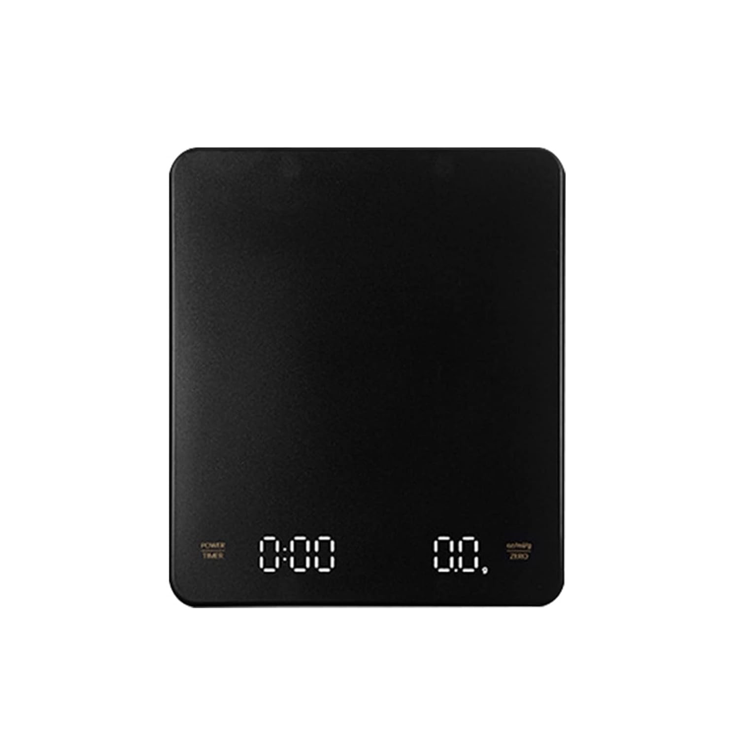 Balance De Cuisine Numérique Électronique Noire Minuterie Automatique Intégrée USB Portable Smart Coffee Food 3kg Mesure PréCise