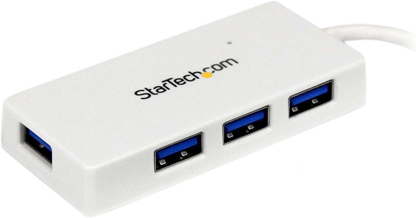 StarTech Hub USB 3.0 4 Ports 5Gbps, SuperSpeed, Noir (ST4300MINU3B)