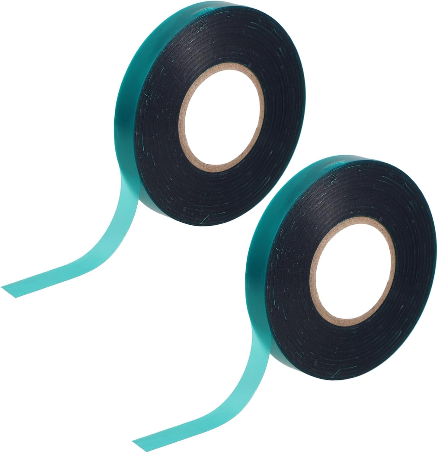 Ruban Élastique de Greffage et Attache pour Arbres Fruitiers, Jardinage et Plantation, 2 Rouleaux 1,2 Cm X 45 M, Vert Flexible et Auto-adhésif pour Vigne et Plantes Grimpantes