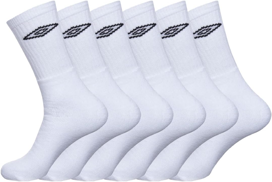 Chaussette Homme Sport Résistantes - Lot de 6 - Chaussettes Hautes Homme, Tennis, Confortables