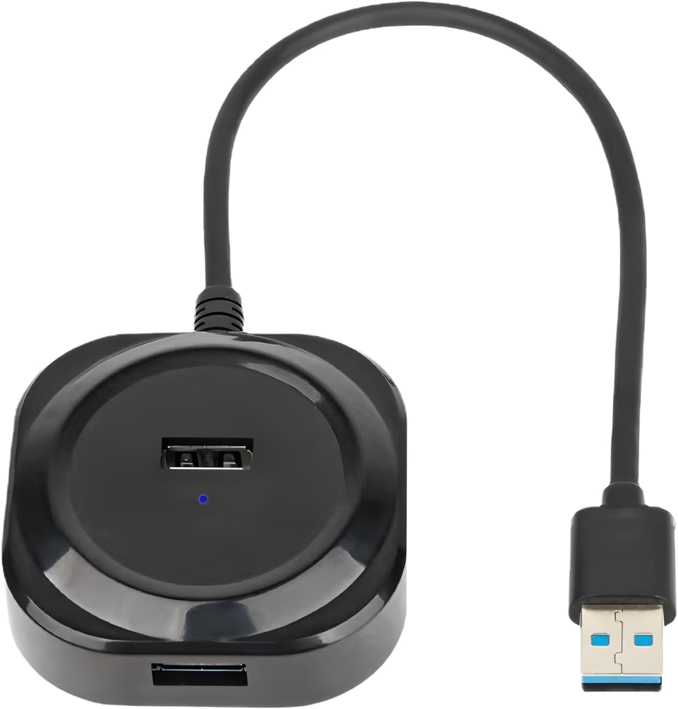 Hub USB 3.0 avec 4 Ports, Adaptateur Multiport USB avec Vitesse de Transfert 5Gbps, Compatible avec PC, Ordinateur Portable, Xbox, PS5, Imprimante, Clé USB, Souris, Clavier et Autres Accessoires