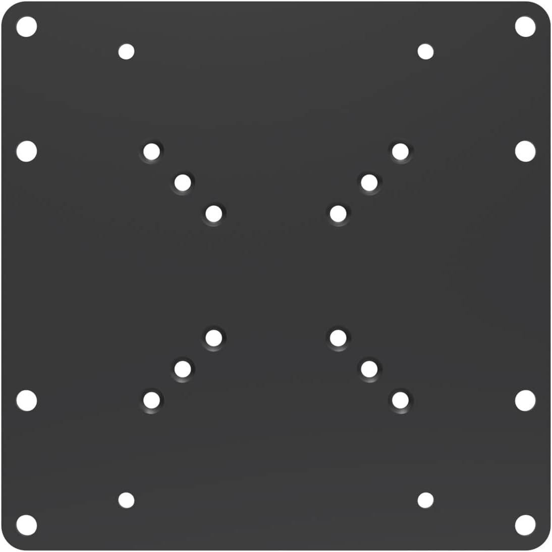 conecto, Adaptateur VESA Universel, VESA 50x50 à 200x200, Charge Max.: 30 kg, Noir