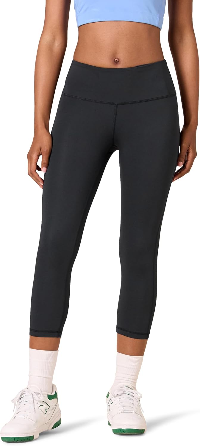 Amazon Essentials Femme Legging de Sport 7/8 à Taille mi-Haute modelant