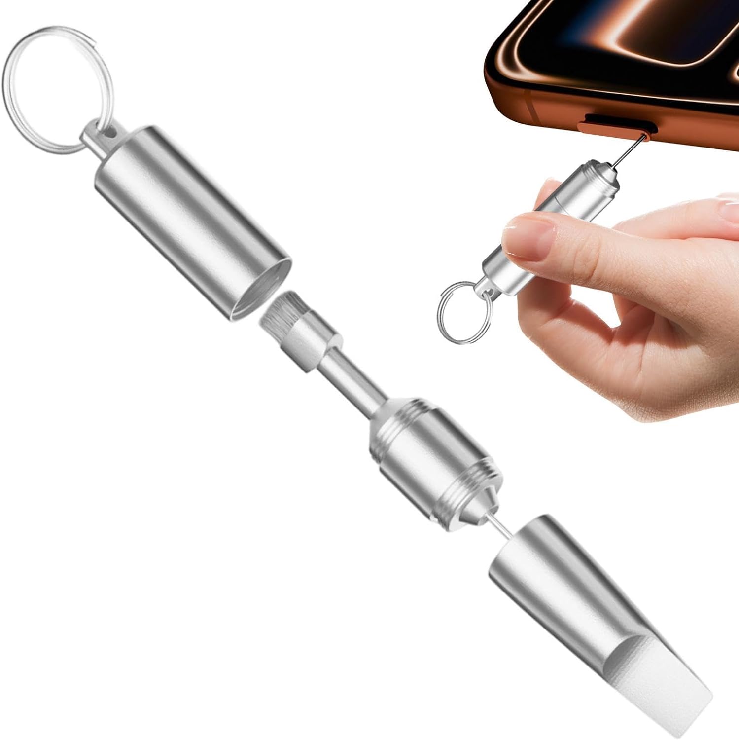 Kit De Nettoyage Téléphone Accessoire Brosse Pour Soin Électronique