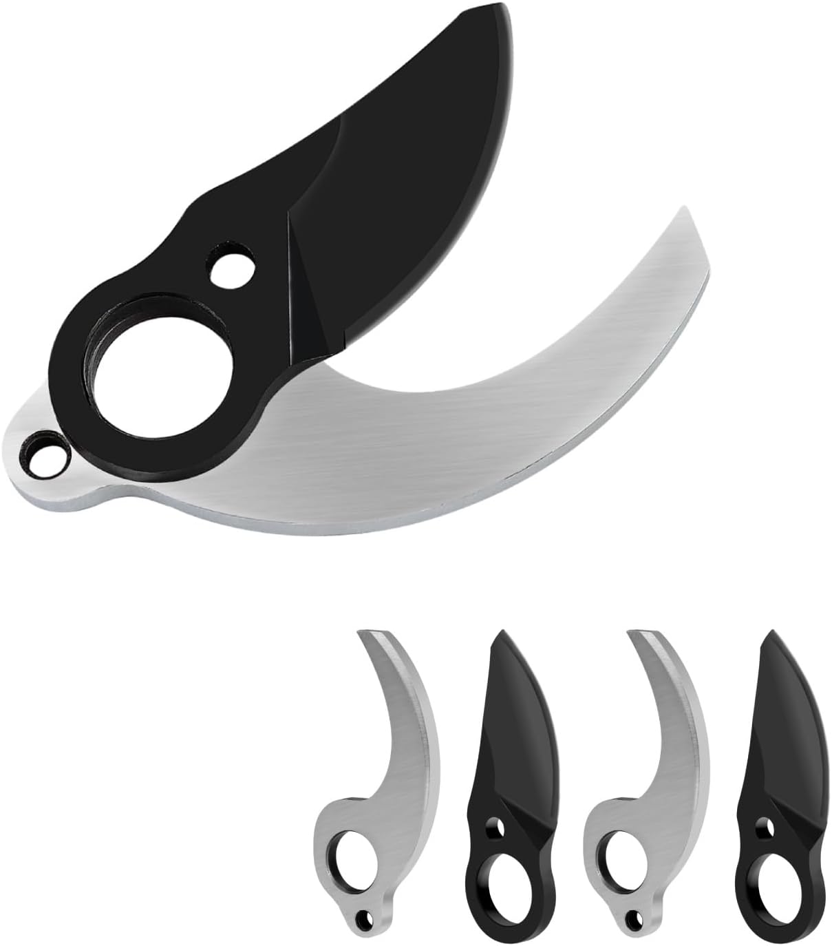 Bostar 2 paires de lames de rechange pour sécateur électrique professionnel 25 mm/28 mm