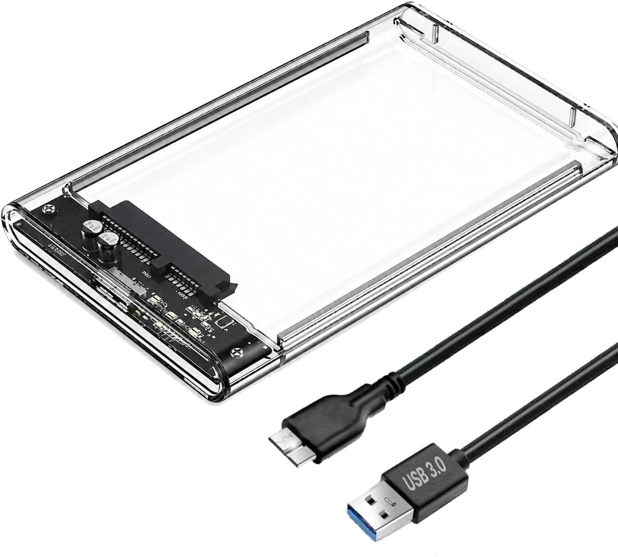 SH. Boîtier Disque Dur Externe 2,5" SATA USB 3.0, Boitier HDD SSD Externe