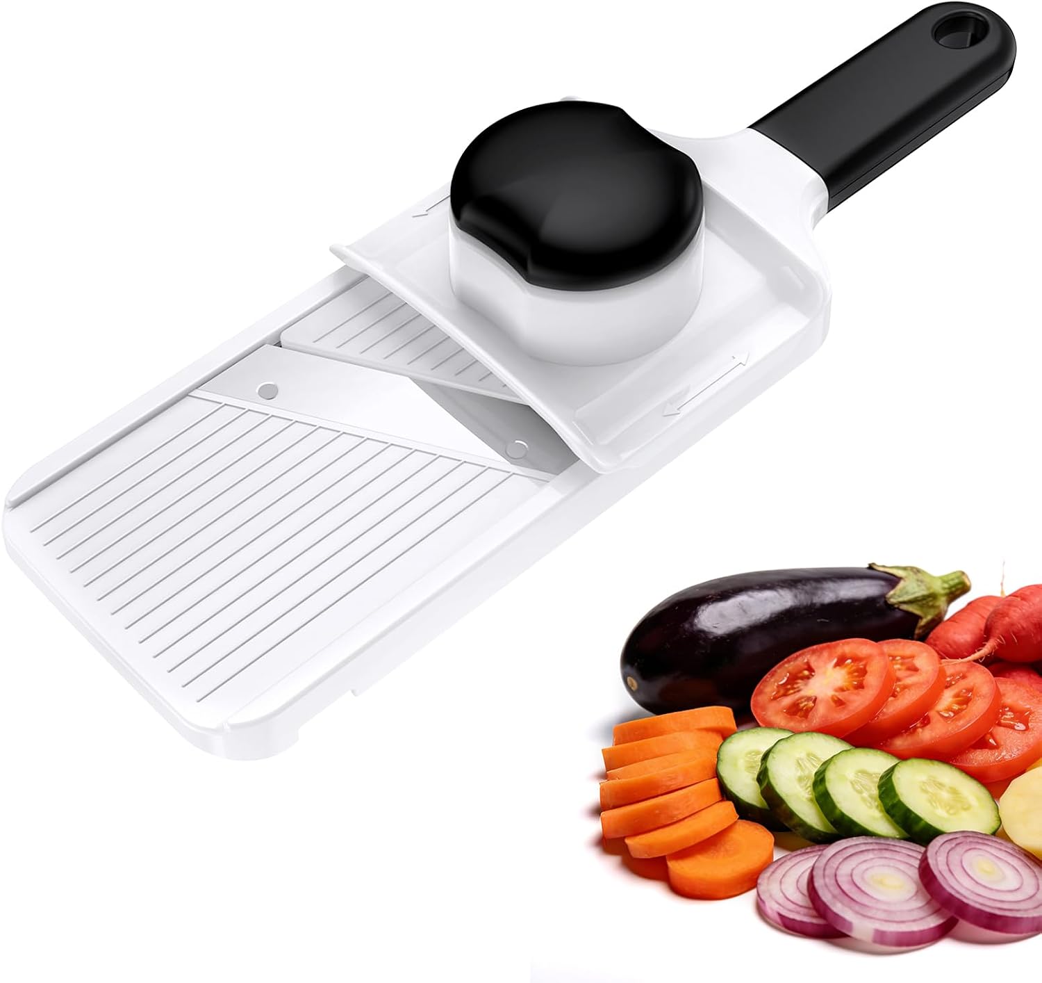 Ibergrif M526 Mandoline Cuisine, Coupe Légumes Réglable 1–4 mm