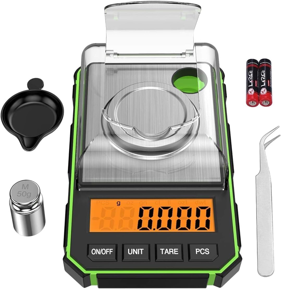 ORIA Balance Numérique de Poche 50g/0.001g Haute Précision