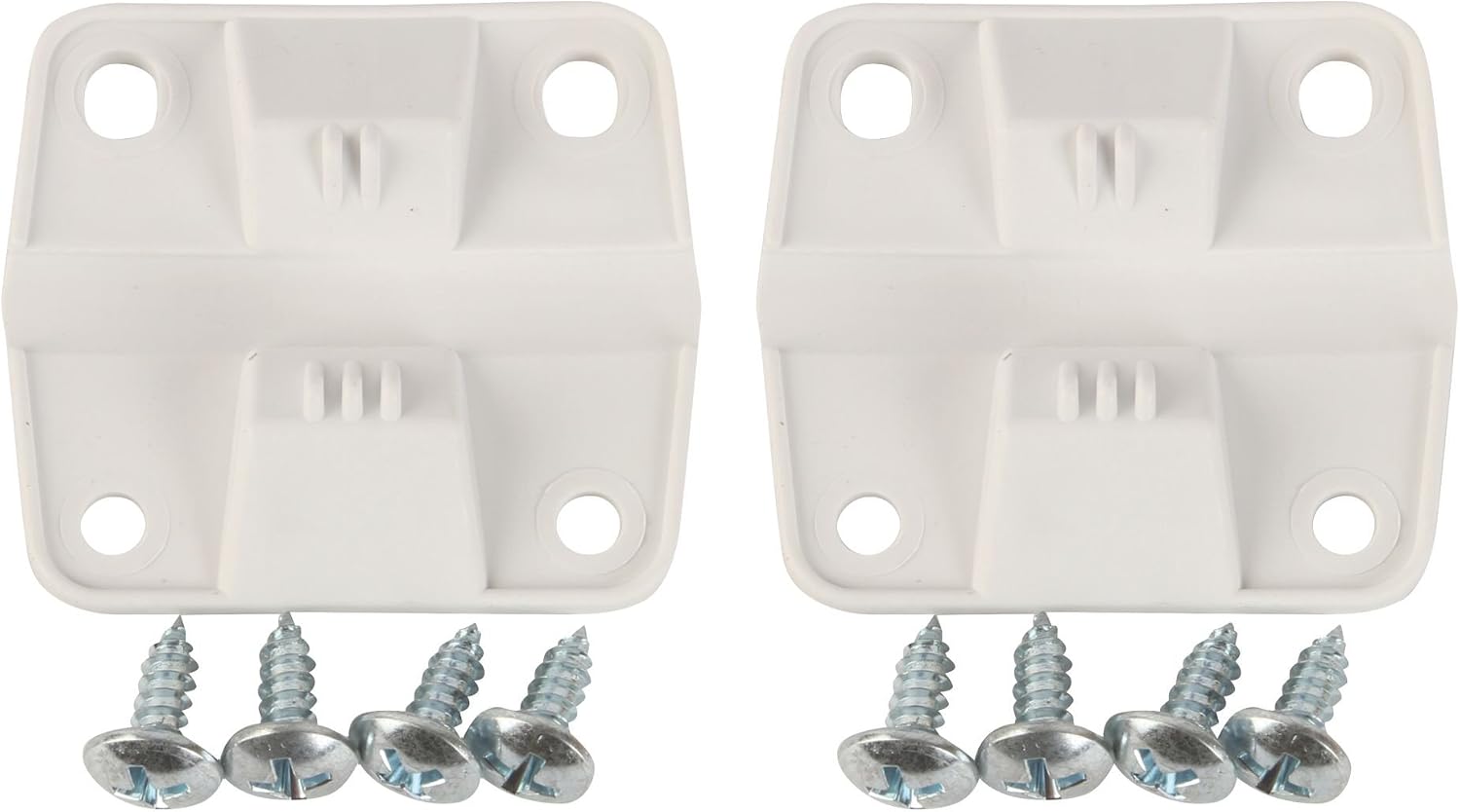 Coleman Charnières de rechange pour refroidisseur (lot de 2), fixation parfaite pour charnières endommagées, comprend 2 charnières en plastique durable et 8 vis de montage, adaptées pour différents