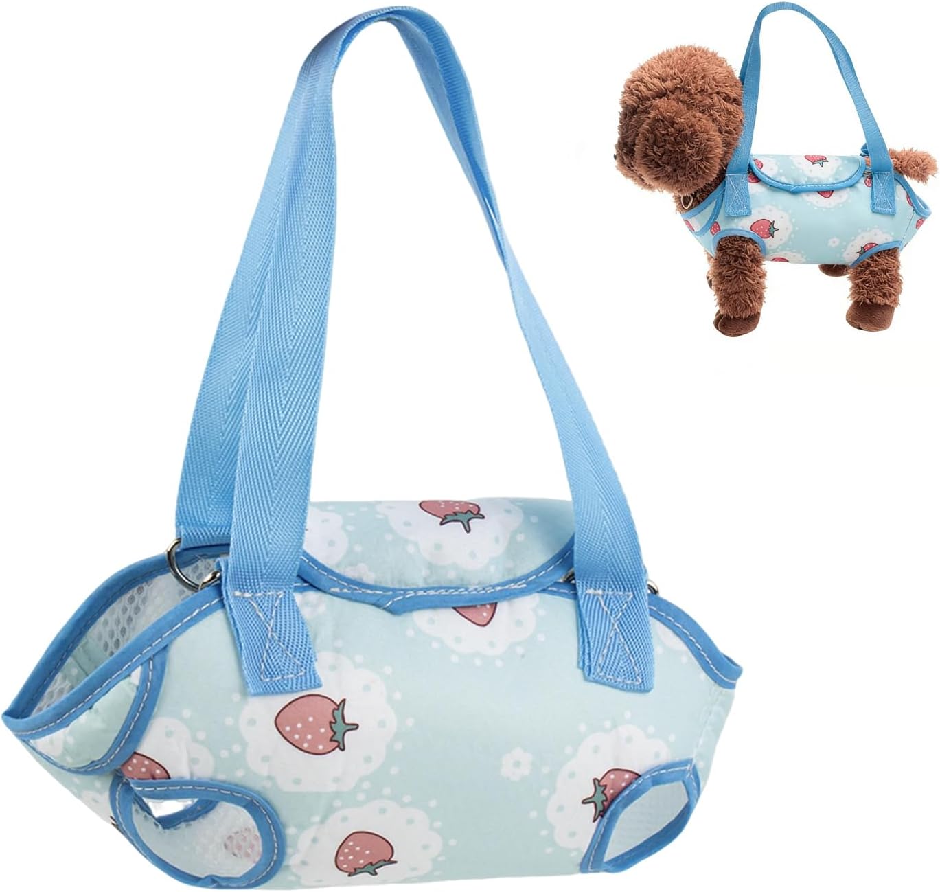 Sac Transport Chat, Sac de Transport pour Chat Adjustable et Pliable Portable Poche Bandoulière Portable Sac de Transport Chat pour Camping Randonnée Sorties Voyage Intérieur