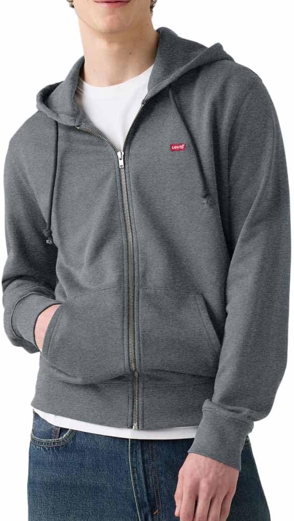 Levi's New Original Zip Up Sweat-shirt Homme