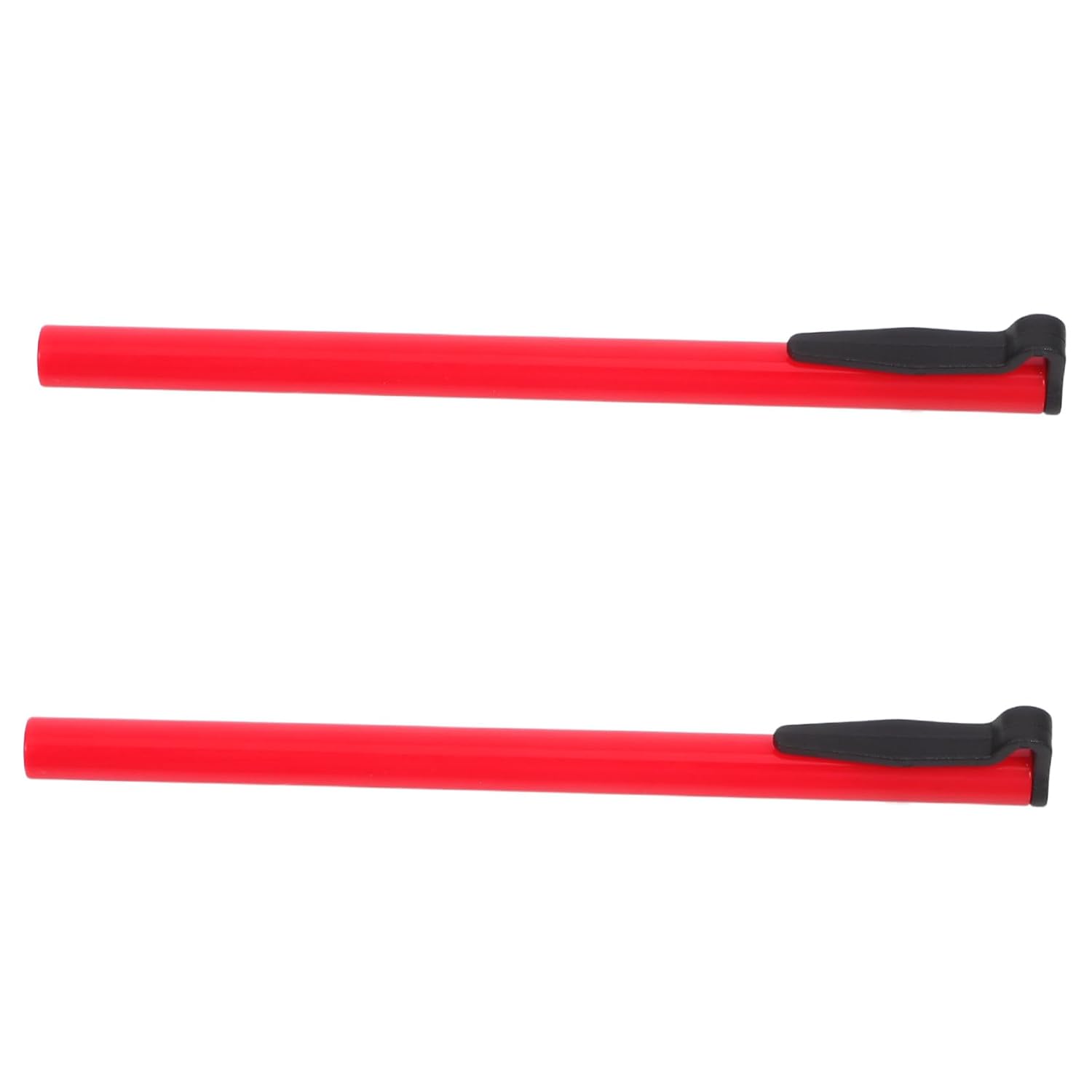 Zerodeko 2 Pièces Ensemble de thermomètre à cuisson Capeur de protection thermomètre de cuisson Clip de grillé Couvercle de de cuisine Plastique rouge