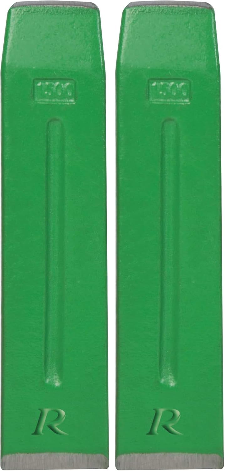 Ribiland 326 - Coin de Fendage - En Acier 1,5 kg (Lot de 2)