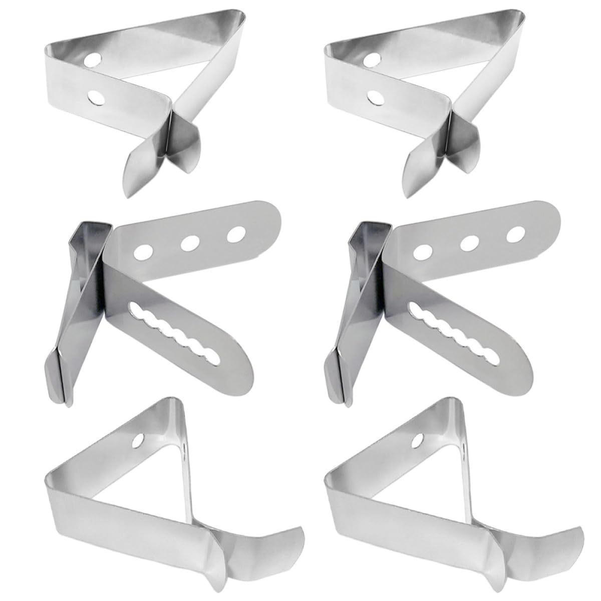 Milisten Pince Thermomètre Acier Inoxydable 304 Lot de 6 Supports Réglables pour Tasses à Café Usage Domestique Surveillance Température la Cuisine