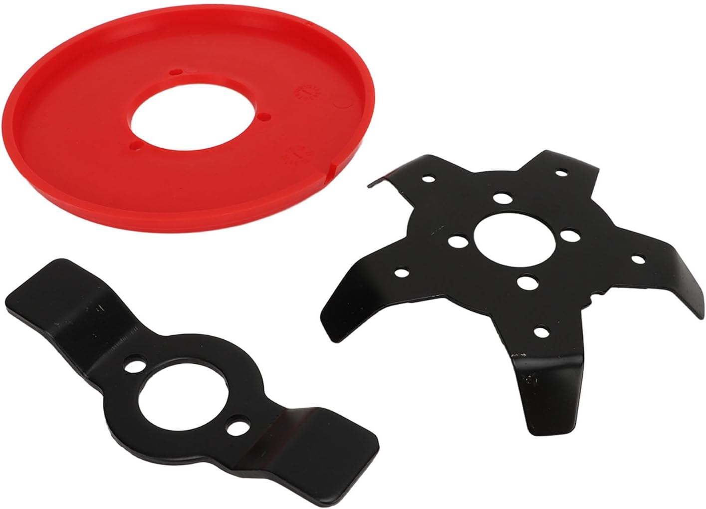 TOPINCN Accessoires de Plaque de Désherbage pour Tête de -Herbe, Débroussailleuse, Désherbeur Multifonctionnel, Disque de Désherbage en Acier au Manganèse