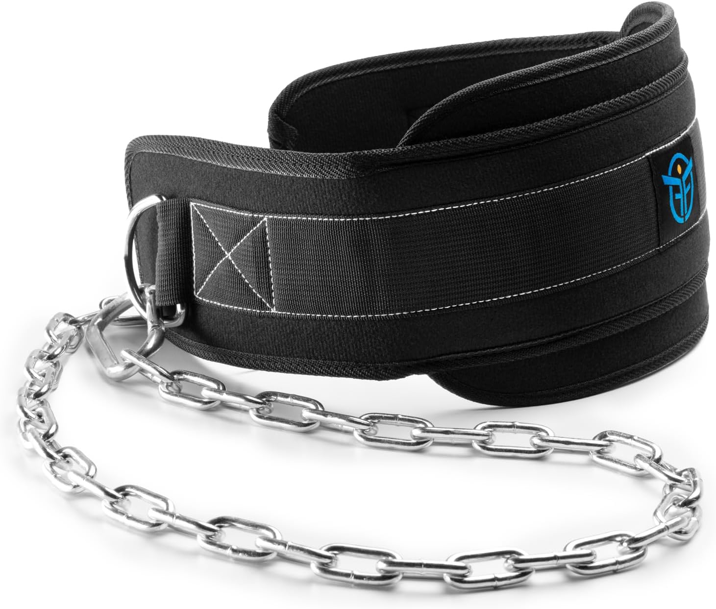 ERIC FLAG - Ceinture Lestée pour la Musculation, Street Workout, Calisthenics | Ceinture de Lest pour Hommes et Femmes avec Chaîne ou Corde, Adaptée à Chaque Morphologie - Jusqu'à 300 KG de Charge