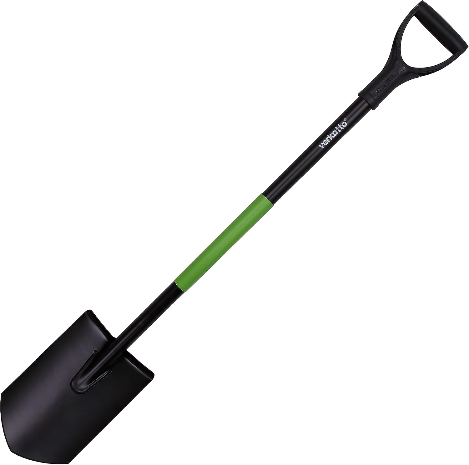 Mivos Petite pelle pointue - Mini pelle pointue pour le jardinage et la construction - Bêche courte - Bêche pionnière