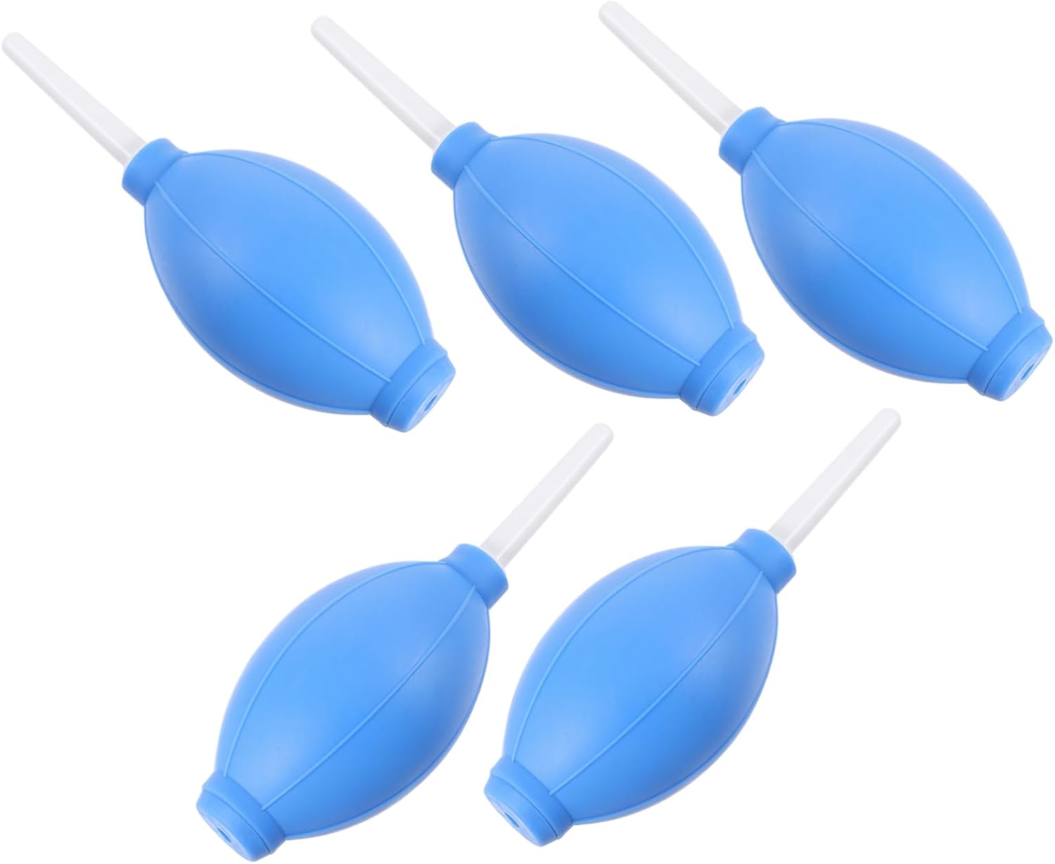 EXCEART Souffleur de Poussière en Silicone pour Appareil Photo et Clavier, Lot de 5 Pièces, Nettoyeur Portable Flexible, Puissant et Léger, Nettoyage Précis pour Caméras, Claviers et Couleur Aléatoire