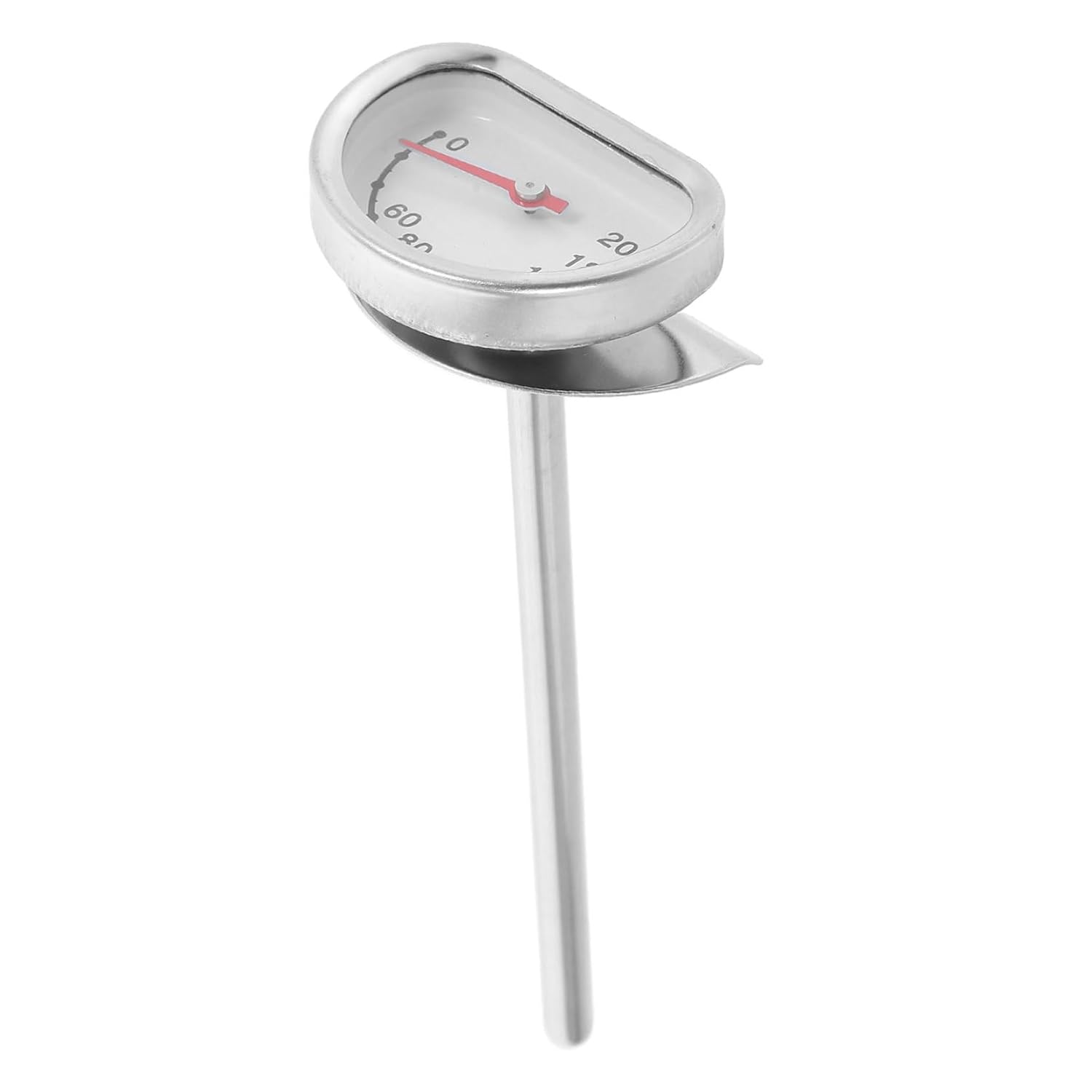 POPETPOP Thermomètre à Friture Résistance Haute Température Lecture Instantanée avec Support en Acier Inoxydable Cuisine Maison et Pâtisserie