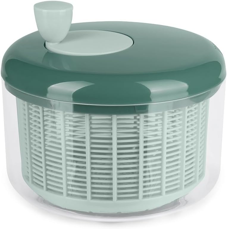 Livoo - Essoreuse à salade 3,5L MEN433 - manuel, maille fine, base antidérapante, compatible lave-vaisselle