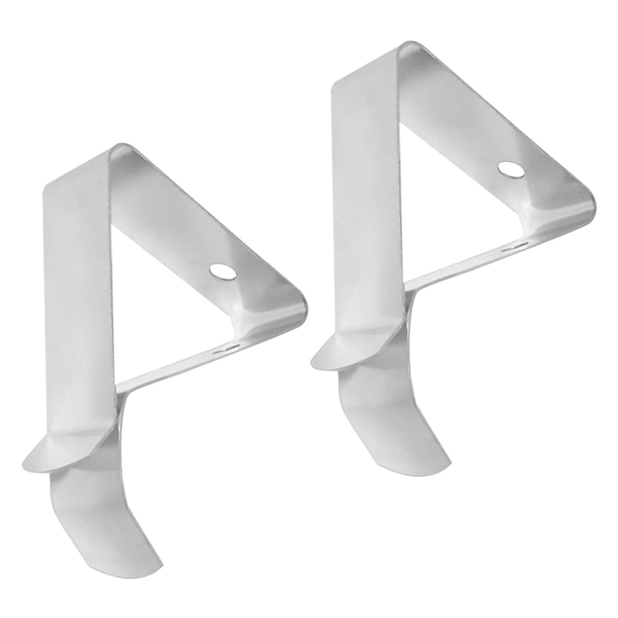 BESPORTBLE Lot de 2 Pinces Porte-thermomètre en Métal Antirouille, Clips Stables pour Thermomètre Cuisine, Accessoires Sûrs pour Mesurer Température de Liquides Chauds, Utilisation