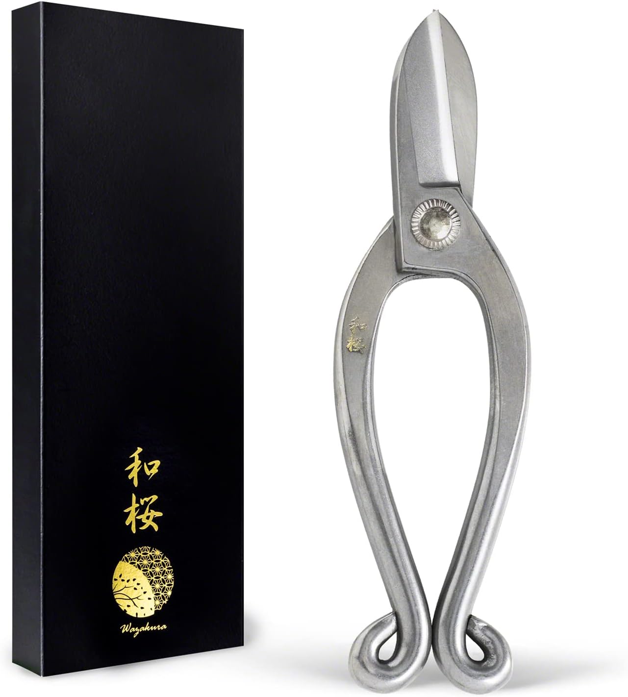 Wazakura Ciseaux Ikebana Ikenobo 165 mm en Acier Yasugi, Fabriqués au Japon