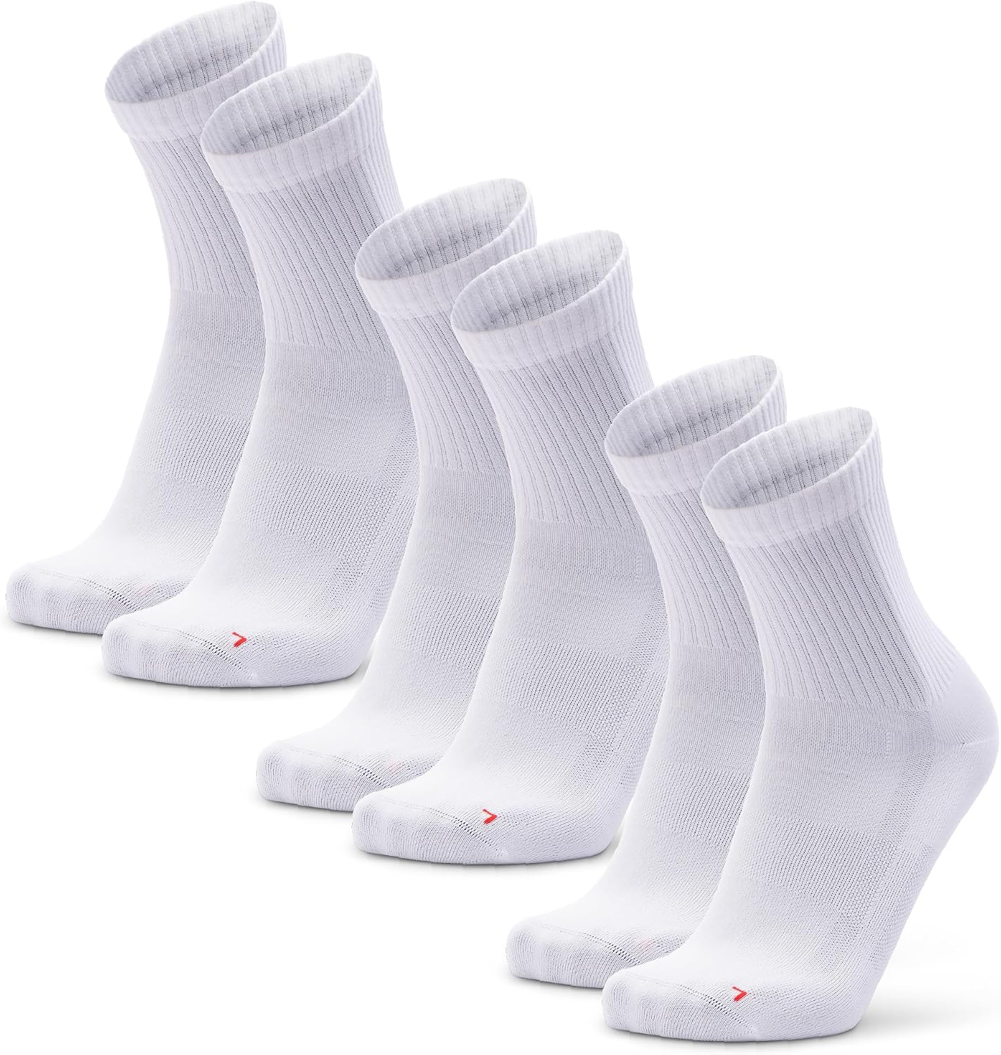 DANISH ENDURANCE Chaussettes de Running, Respirantes, Lot de 3 ou 5