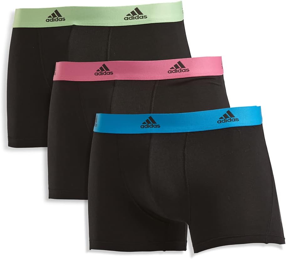 adidas Men's Trunk (3 Pack) - Active Flex Cotton - Boxer