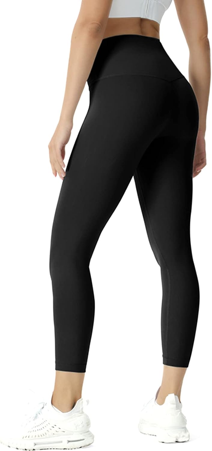 Legging Femmes Pantalon de Sport, Taille Haute, Push Up Butt Lift, Leggings Pantalons de Yoga, Opaque, Doux, Grande Taille