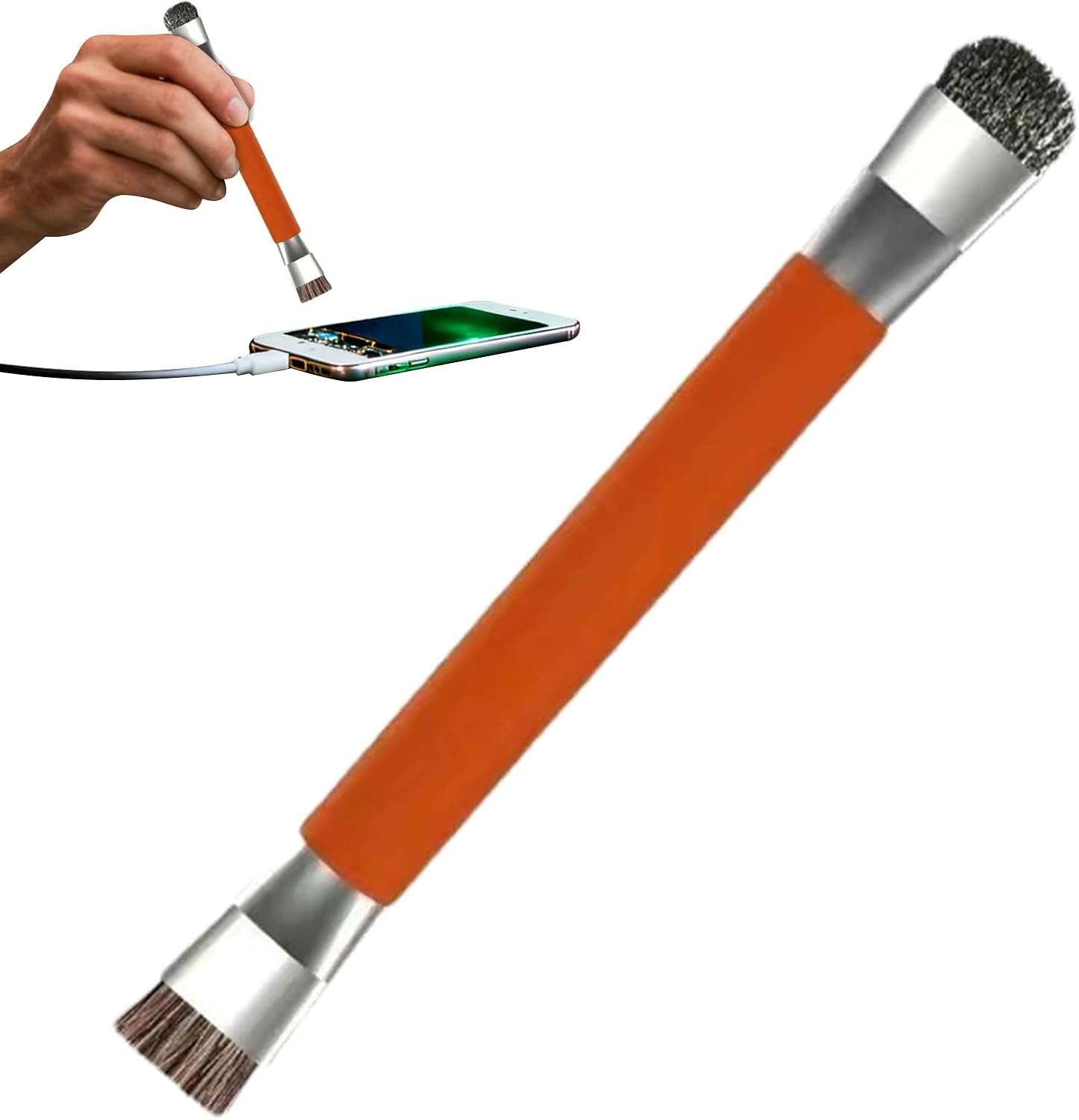 Brosse de Nettoyage pour PC - Nettoyeur de précision Antistatique à Double