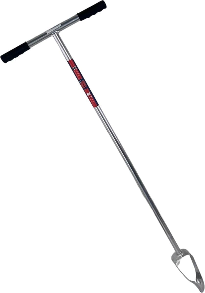 Tarière galvanisée 9 cm - Longueur 120 cm