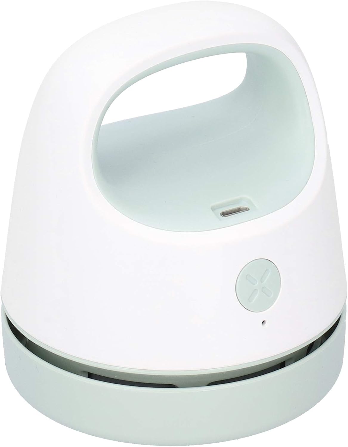 Mini Outil de Nettoyage électrique à Forte Aspiration, Collecteur de Poussière Portable, Mini Nettoyeur de Bureau à Lame en Spirale Carnival 2 Niveaux Réglables, Chargement USB à