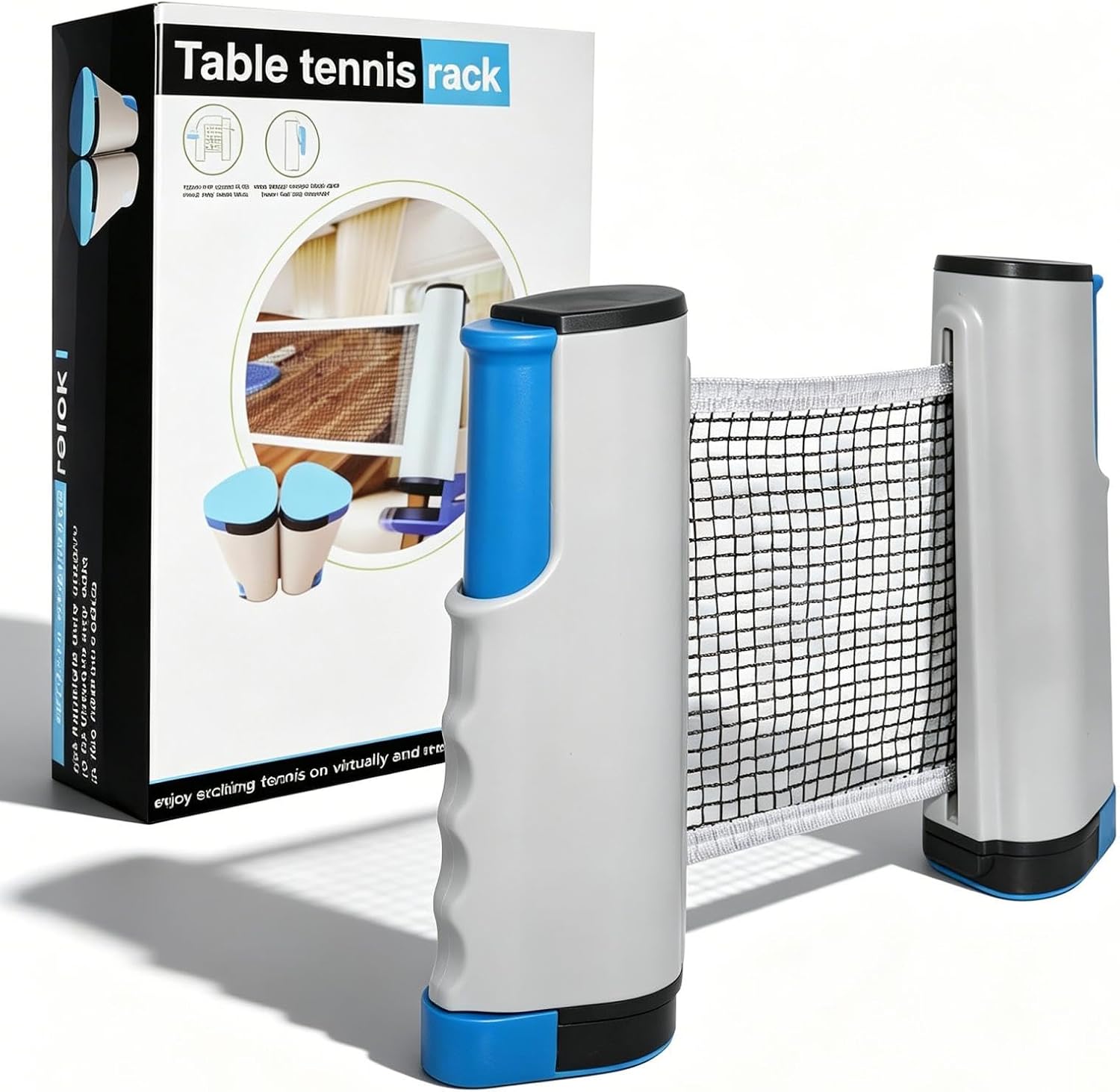 Filet de Ping Pong Rétractable, Filet de Tennis de Table