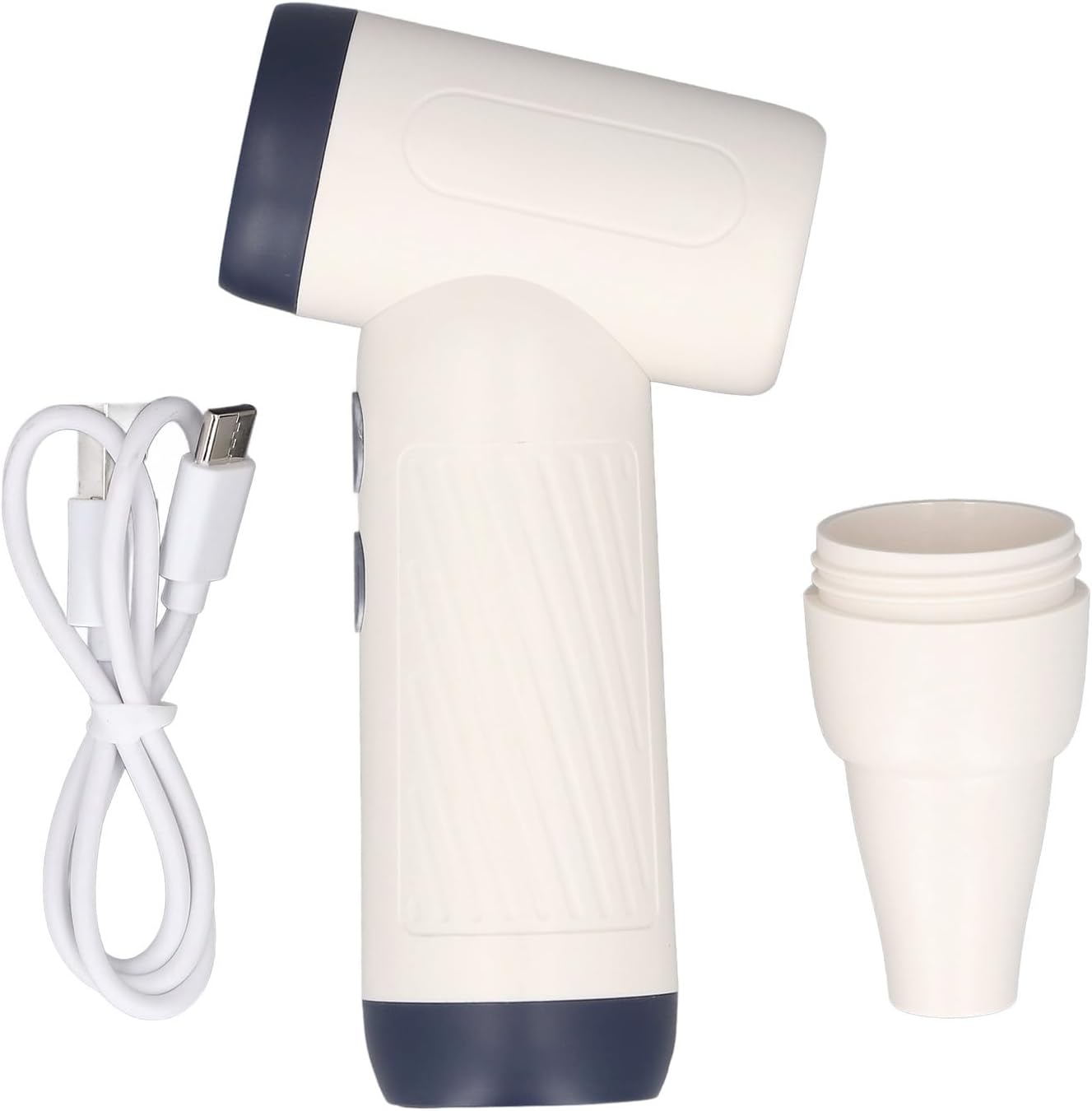 Kadimendium Plumeau D'air électrique pour PC, Souffleur Sec à Grande Vitesse, Débit D'air Réglable pour Clavier, Ordinateur Portable, Utilisation en Voiture