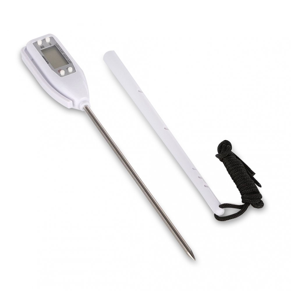 en inox -50° à +300°C | Thermomètre | Thermomètre culinaire | Thermomètre rôti | Thermomètre fumeur | Thermomètre de cuisine | Le thermomètre à viande
