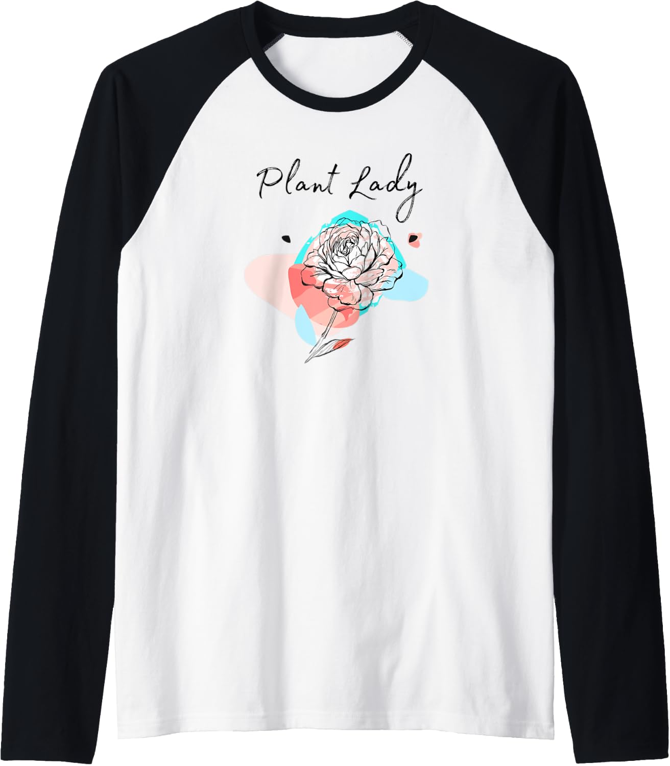 Plant Lady Gardening plants plant Mom botanical garden vegan Manche Raglan