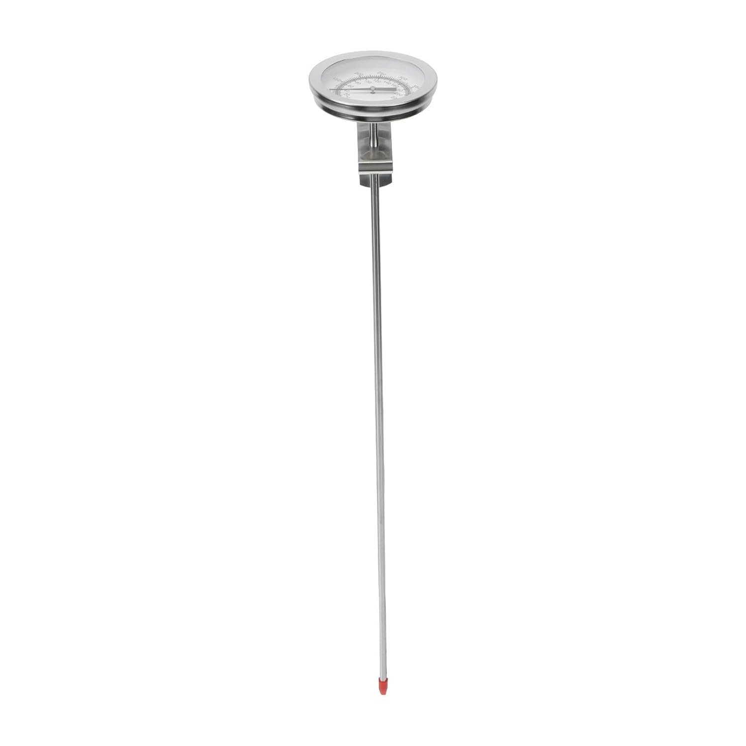 Acier Inoxydable Thermomètre Argenté Sonde Longue, Cuisine