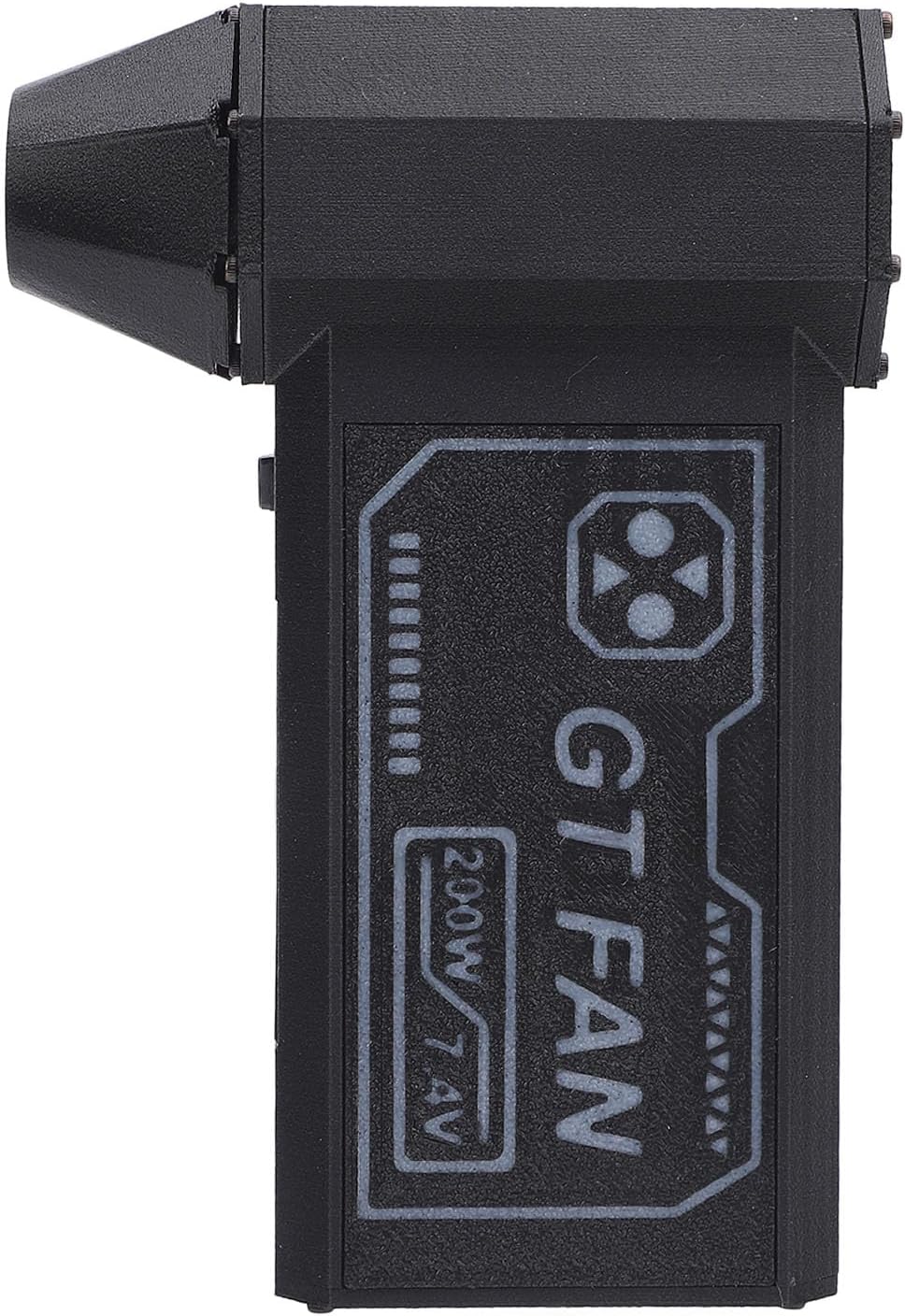 Walmeck Dépoussiéreur D'air, Moteur sans Balais Haute Vitesse 200 W, Souffleur D'air Rechargeable Portable, Vitesse du Vent 53 M/s, Buse Magnétique, pour le Nettoyage du Clavier, de